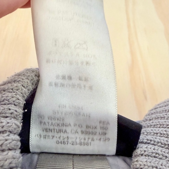 Patagonia Conejo Vest Women’s Small Gray Hooded High Pile Fleece - Picture 5 of 8